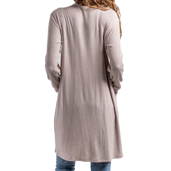 Light Pink Cuddleblend Cardigan - Picture 6 of 6